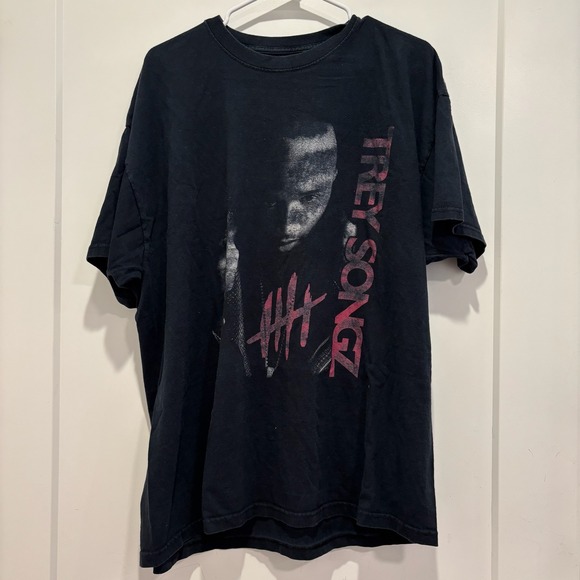 Port & Company Other - Trey Songz Chapter V World Tour 2012 T-Shirt Mens 2XL Miguel Elle Varner Black